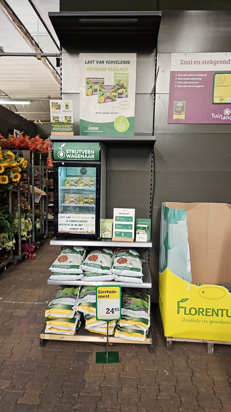 aaltjes in de winkel